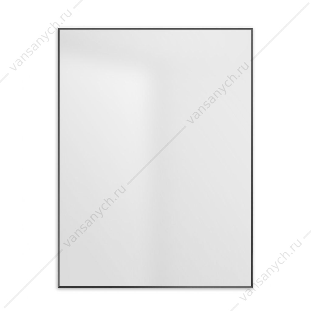 Зеркало BELBAGNO 60х80 в алюминиевой раме SPC-AL-600-800 Nero, SPC-AL-600-800 Nero Belbagno (Италия) купить в Тюмени (Ван Саныч™)